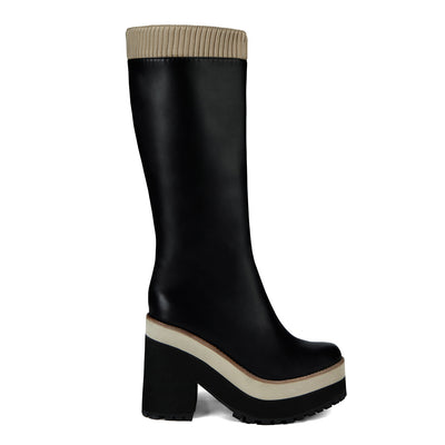 JOANNE BOOTS CACHEMIRE BLACK