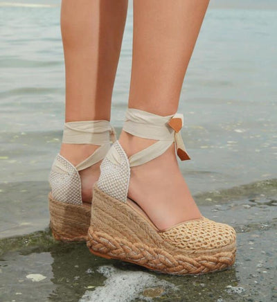 CAROLINE COEUR RAFFIA SAND